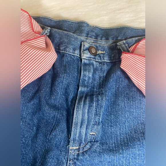 NWT Lee Riders Denim Jean Shorts sz 14 M Mid Stone Five Pocket - Picture 9 of 9